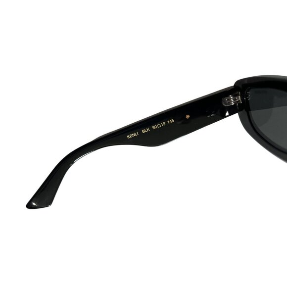 Poppy Lissiman Kenli Sunglasses in Black main image 5